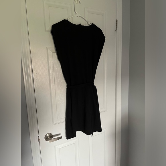 Black Babaton dress with tie waste size medium - Picture 3 of 3